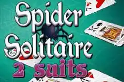Play 2 Suits Spider Solitaire