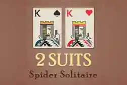 Play Spider Solitaire 2 Suits