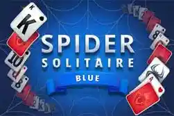 Play Spider Solitaire Blue